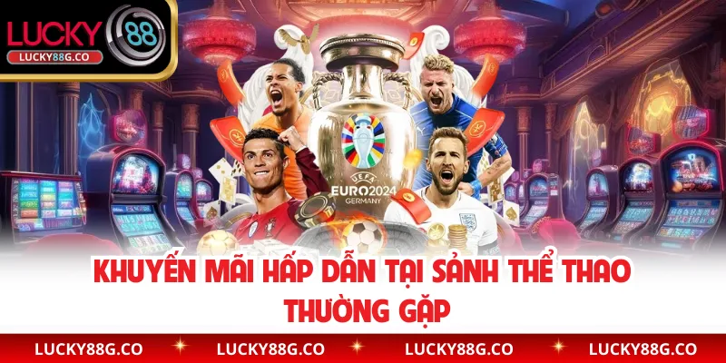 Khuyến mãi hấp dẫn tại sảnh thể thao thường gặp 