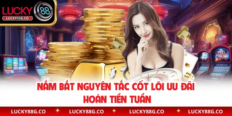 Nắm bắt nguyên tắc cốt lõi ưu đãi hoàn tiền tuần